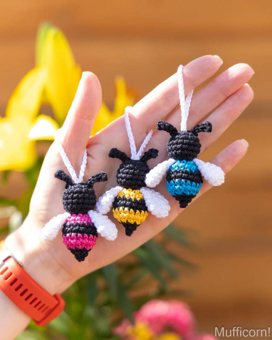 Bee keychains