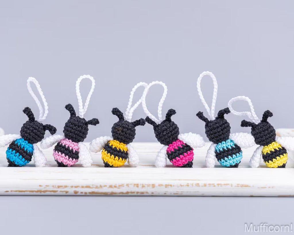 Bee keychains