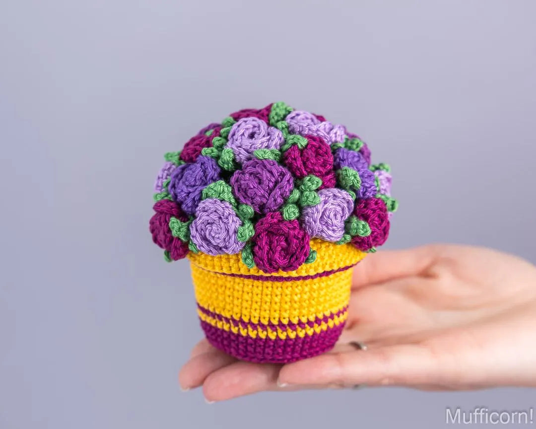 Flower Gnome with a Flower pot