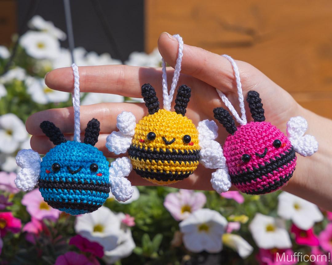 Crochet patterns bundle Bees