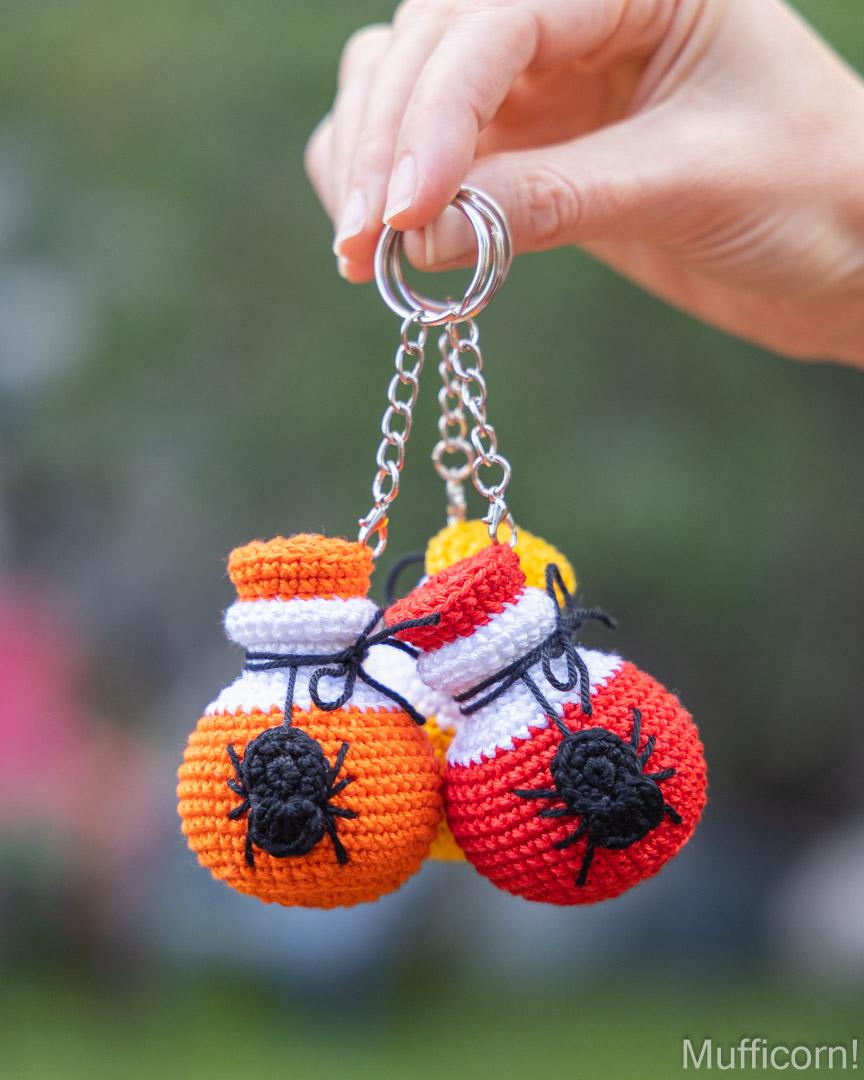 Potion Bottle with Spider