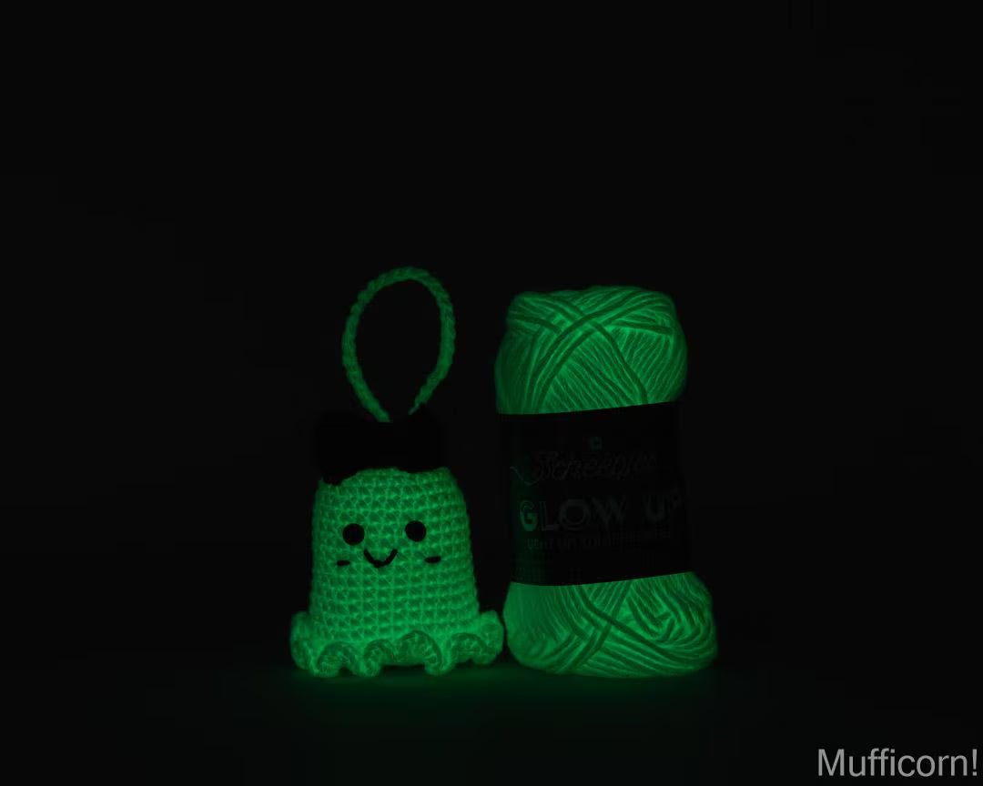 Ghost keychains with a bow