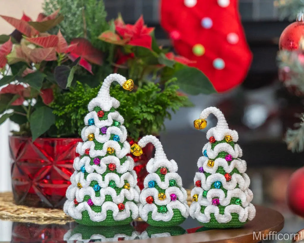Crochet Patterns Bundle: Christmas trees