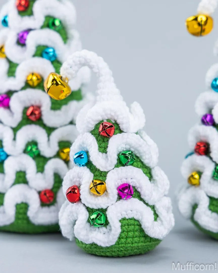Crochet Patterns Bundle: Christmas trees