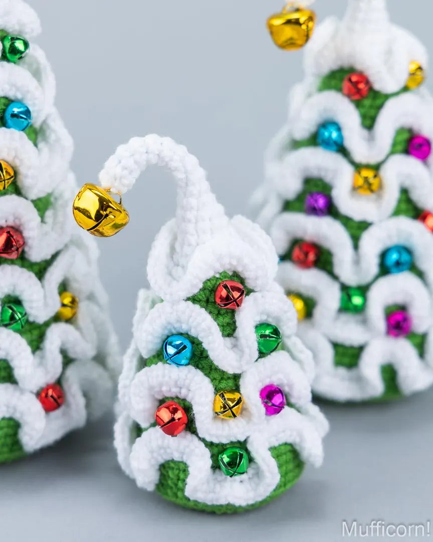 Crochet Patterns Bundle: Christmas trees