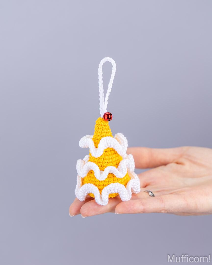 Christmas tree ornaments amigurumi pattern