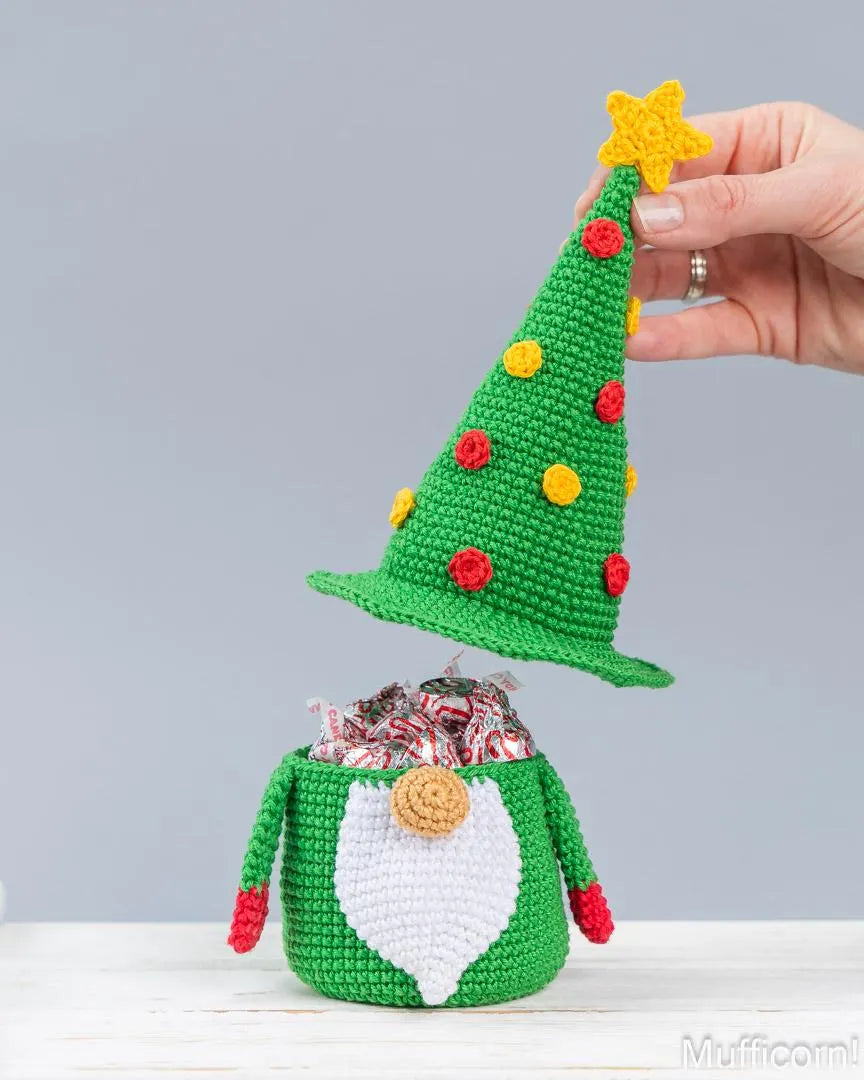 Christmas tree gnome Candy Keeper