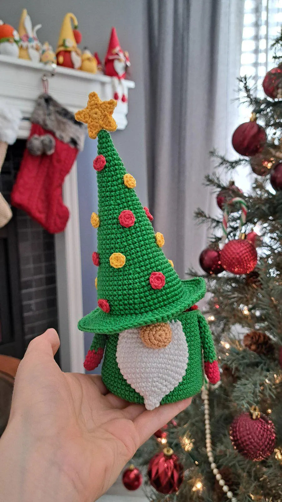 Christmas tree gnome Candy Keeper