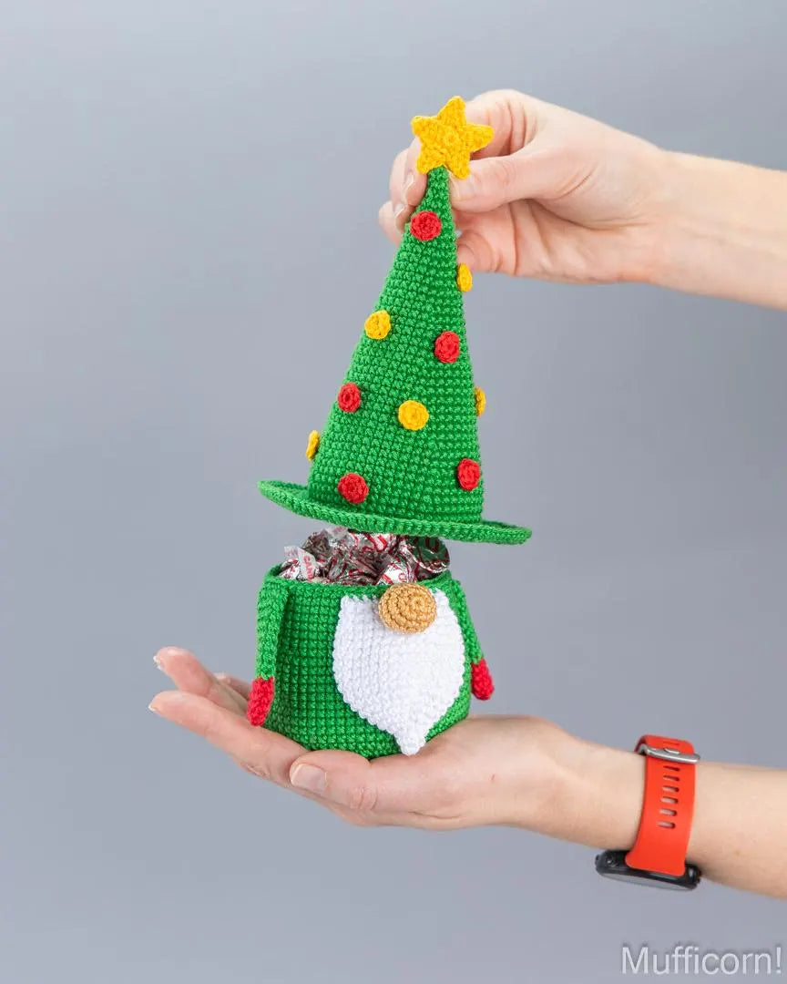 Christmas tree gnome Candy Keeper