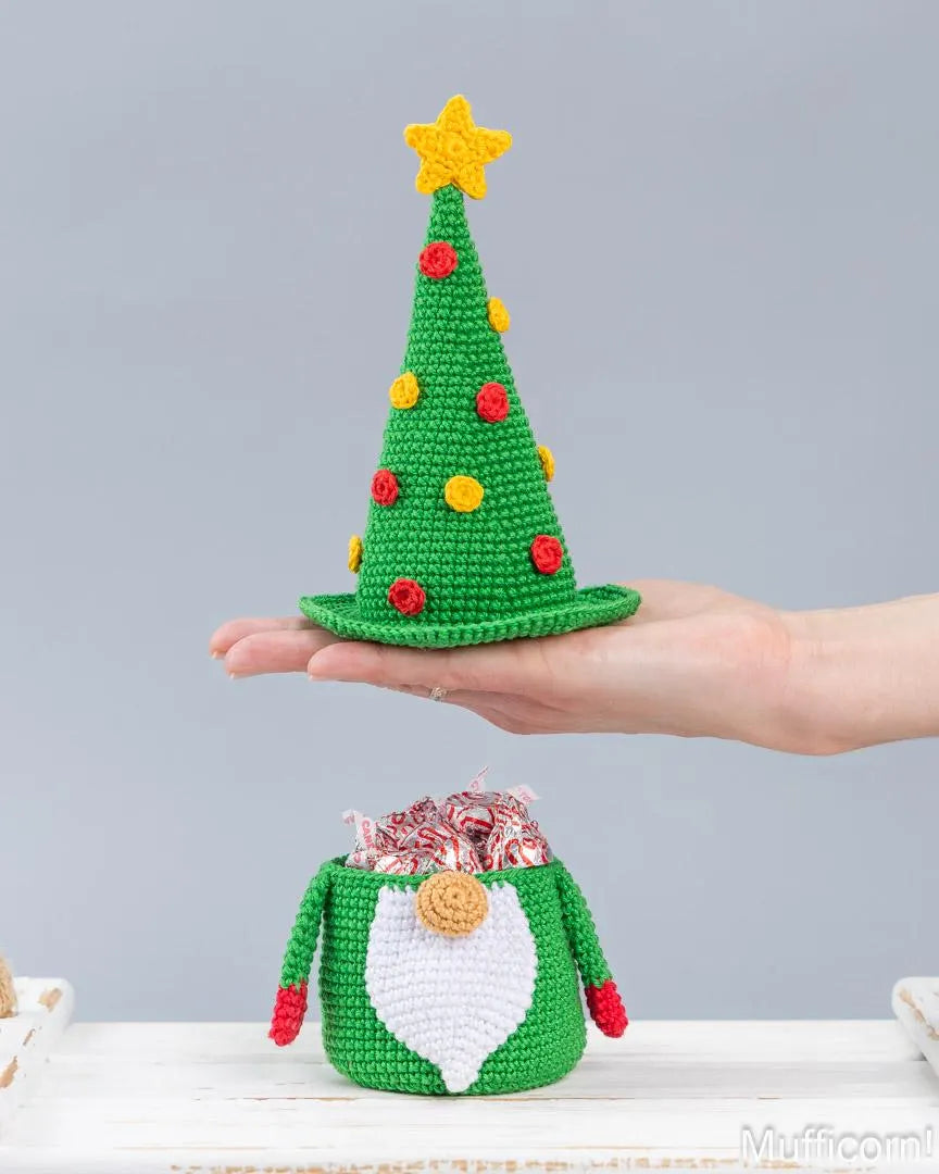 Christmas tree gnome Candy Keeper