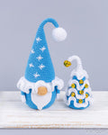Gnome with snowflakes & Christmas tree