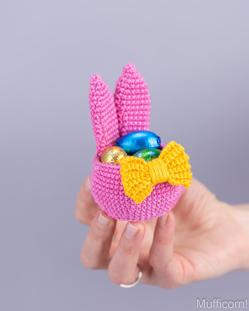 Easter Basket with Bunny ears