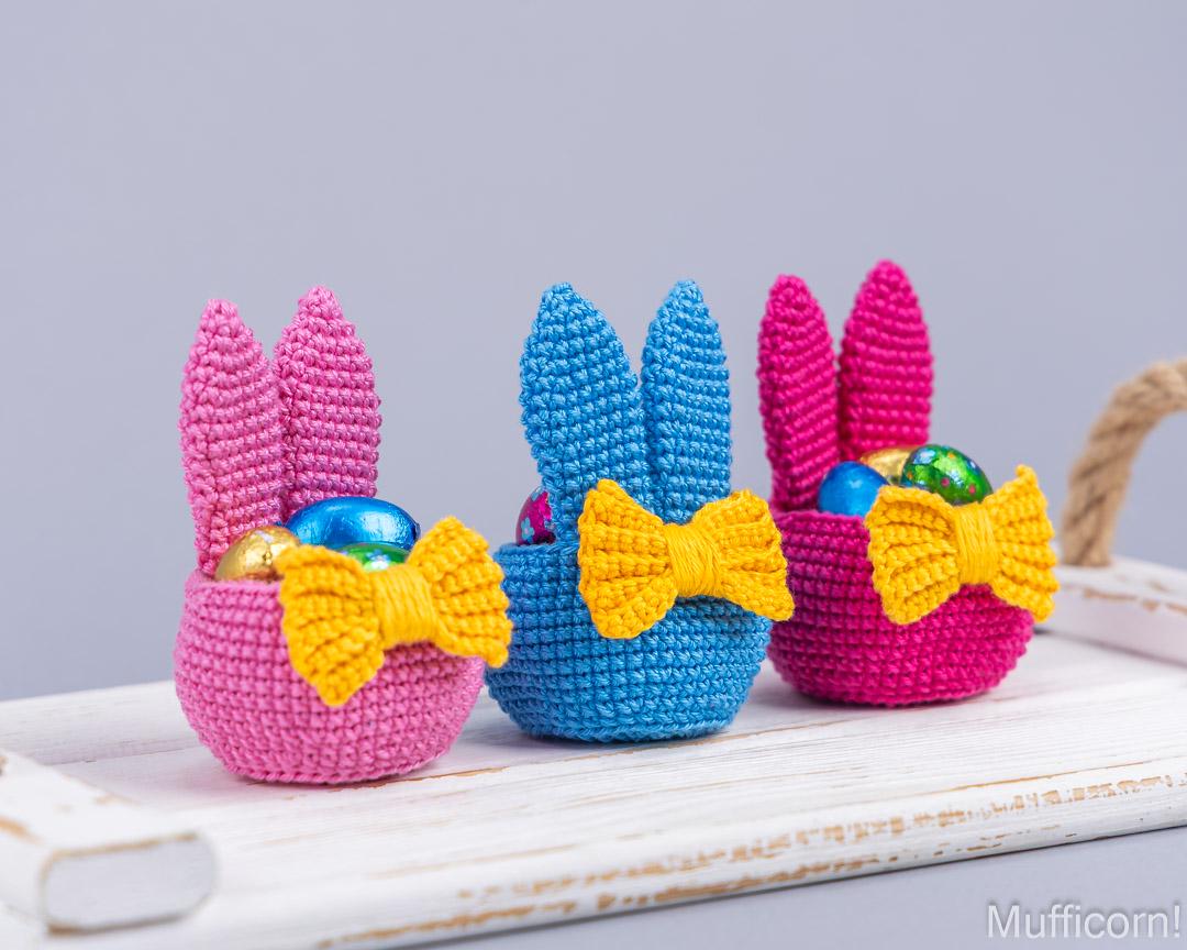 Easter Basket with Bunny ears