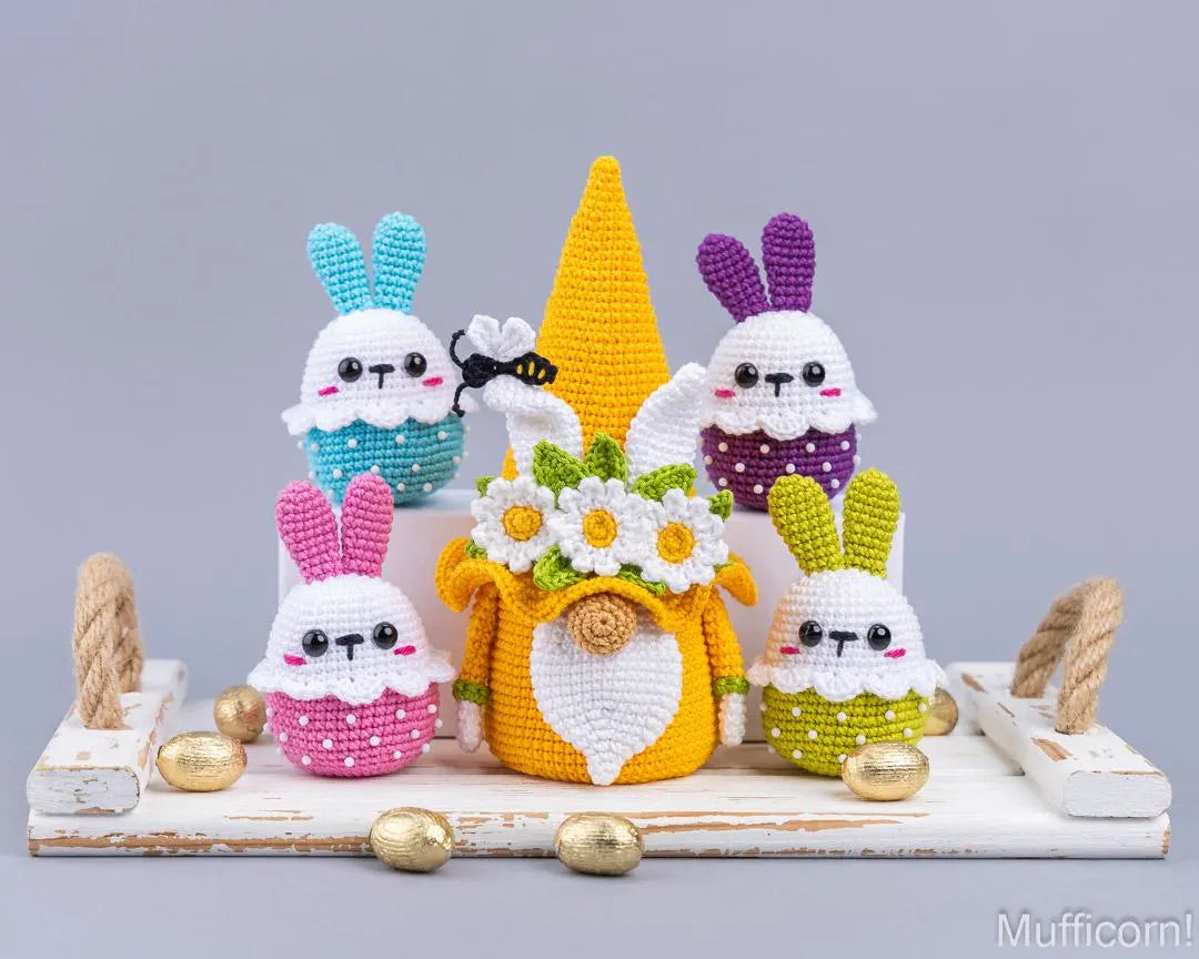 Bunny Gnome Candy Keeper & Bunnies Bundle