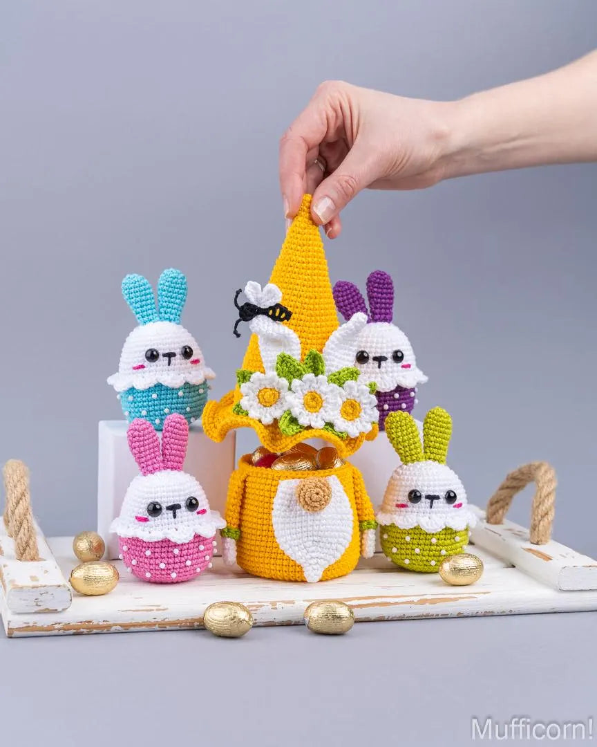 Bunny Gnome Candy Keeper & Bunnies Bundle