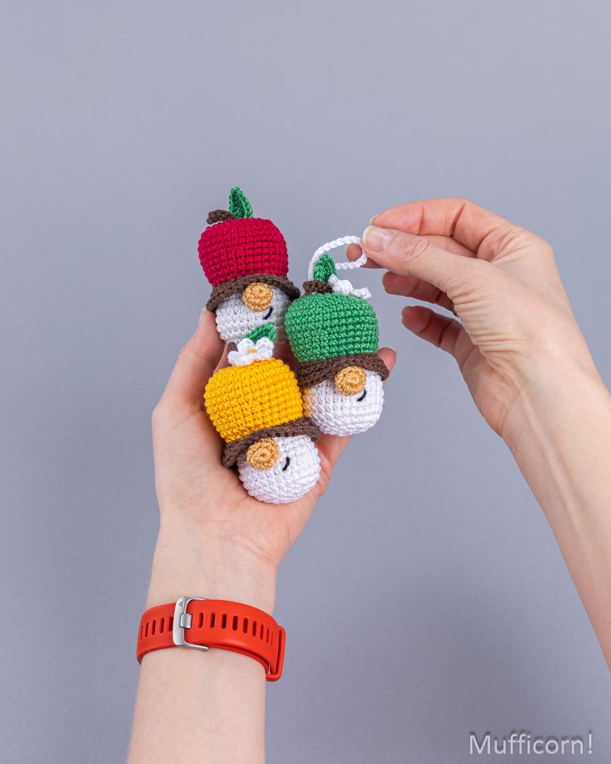 Apple Gnomes Keychains