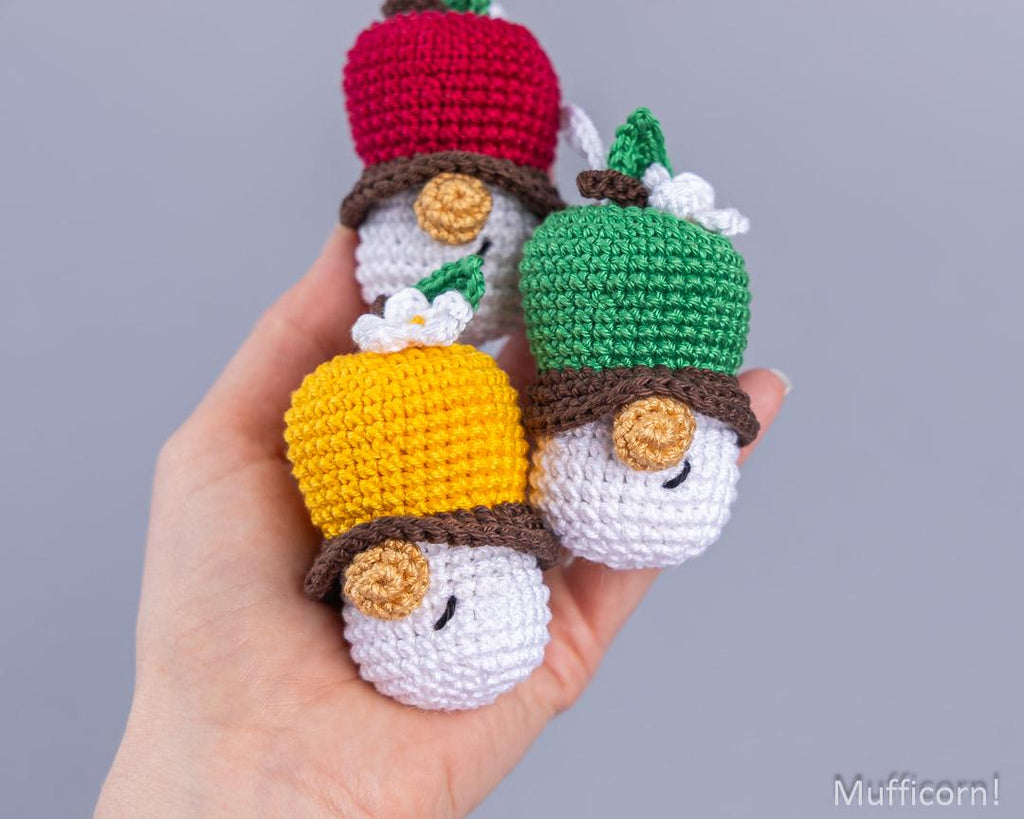 Apple Gnomes Keychains