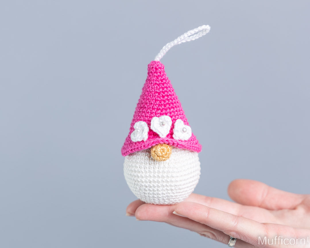 Valentine Heart Gnome Bag Charms