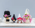 Crochet patterns bundle: Wedding Gnomes keychains