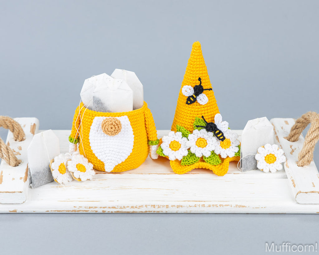 Daisy Gnome Candy Keeper