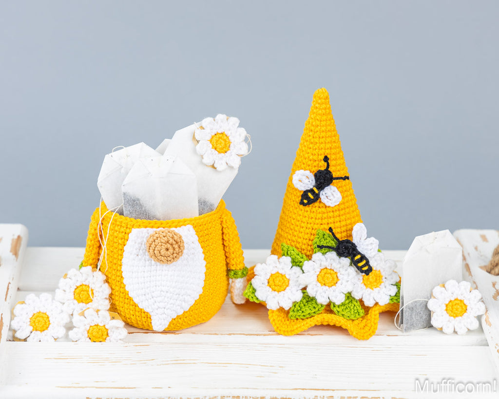 Daisy Gnome Candy Keeper