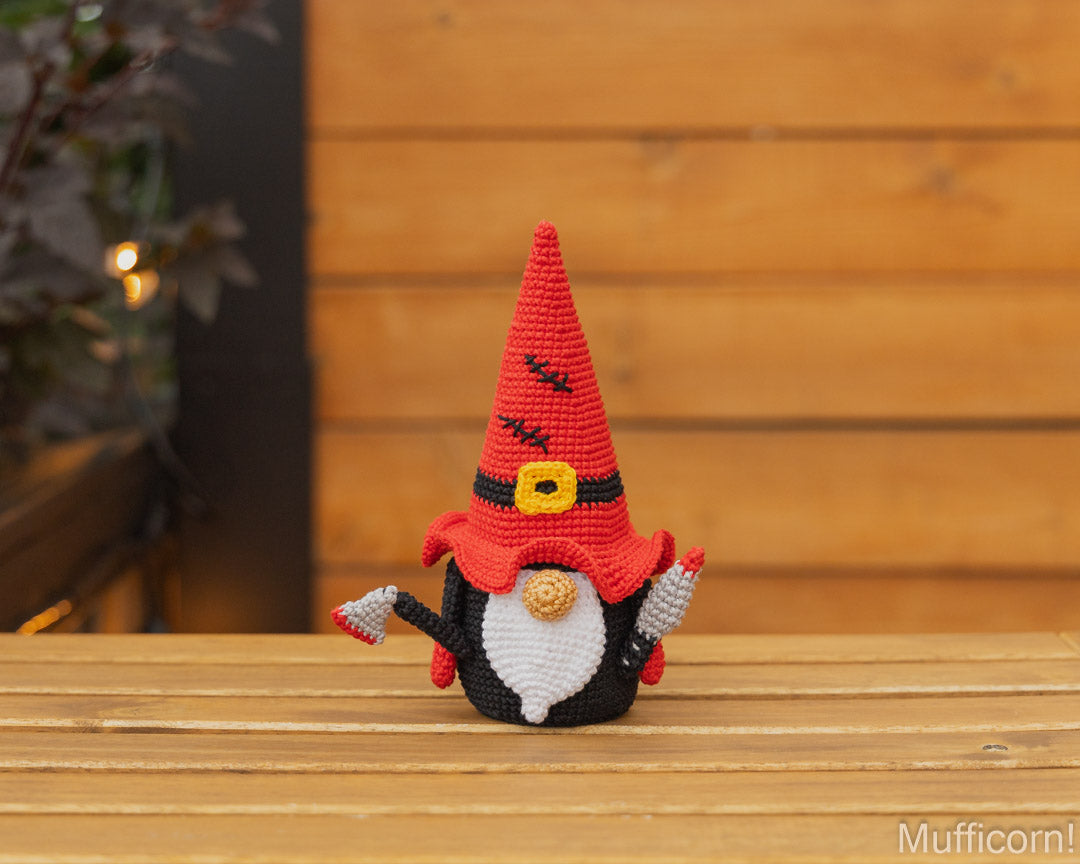 Halloween Gnome Candy Keeper