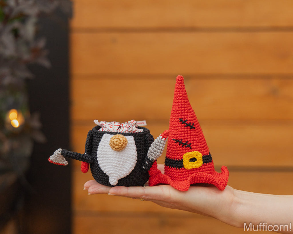 Halloween Gnome Candy Keeper