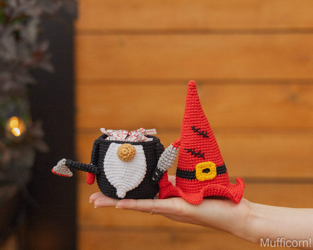 Halloween Gnome Candy Keeper