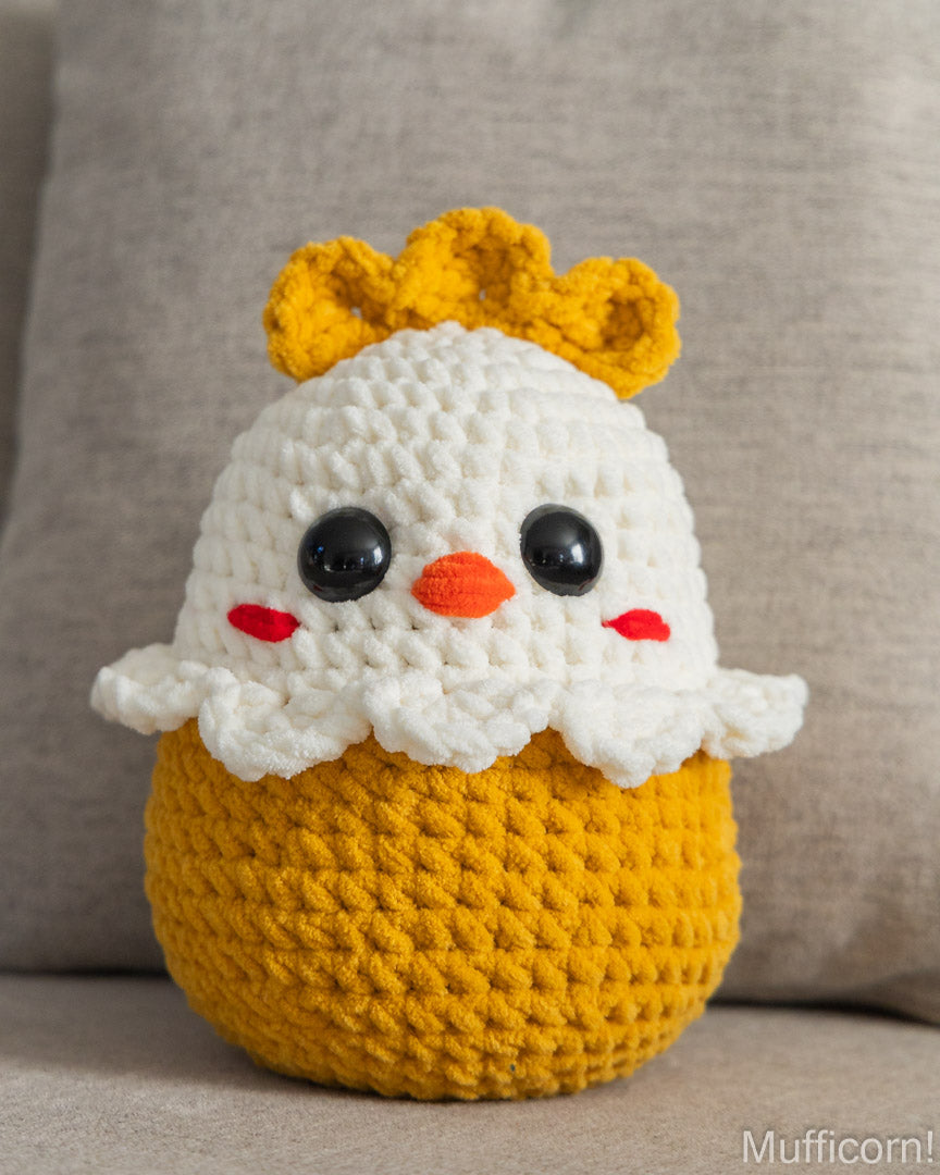 Plush Chicken - Super Bulky Yarn