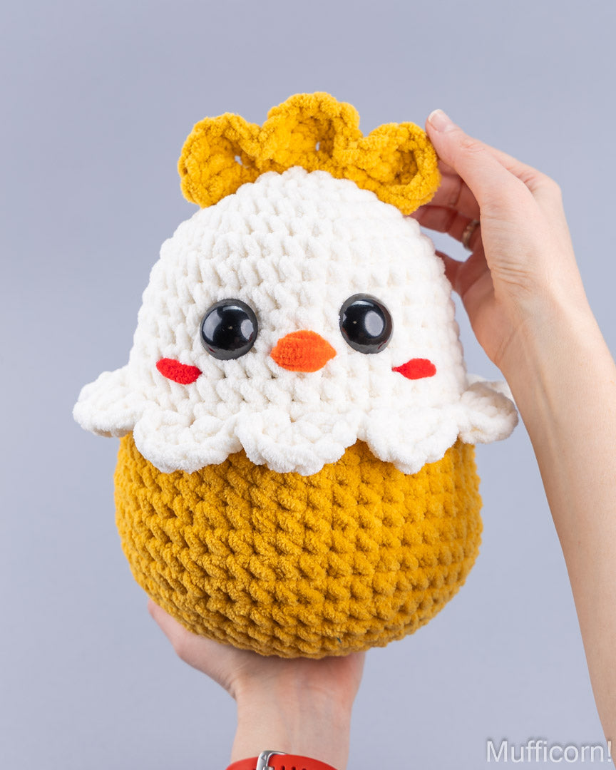 Plush Bunny & Chicken Bundle - Super Bulky Yarn