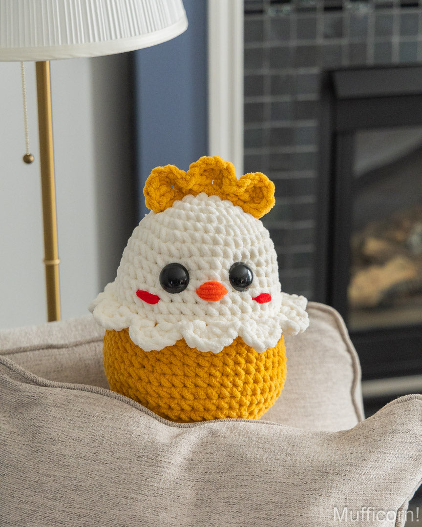 Plush Bunny & Chicken Bundle - Super Bulky Yarn