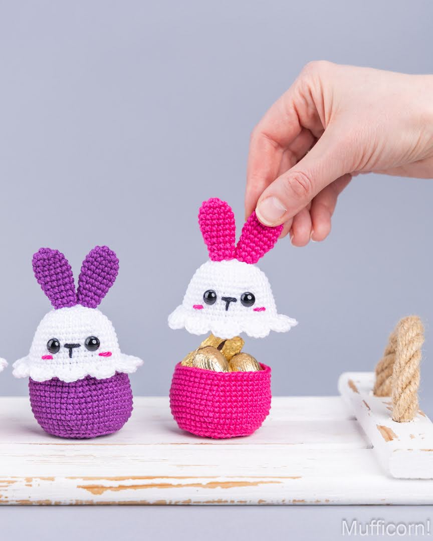 Easter Bunny Egg Cozy & Candy Keeper