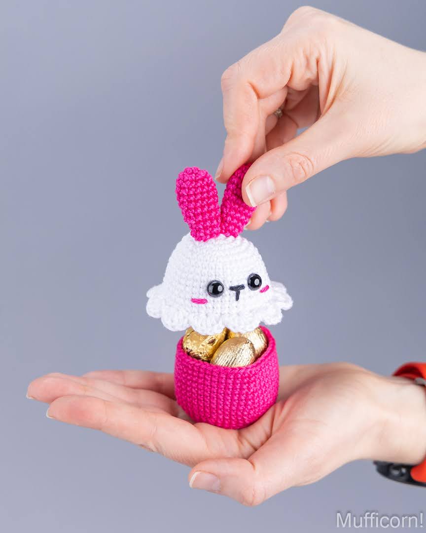 Easter Bunny Egg Cozy & Candy Keeper