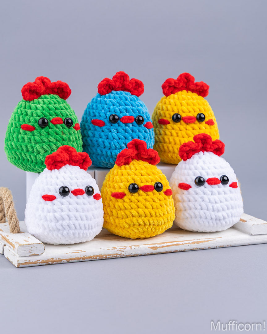 Small Plush Chicken