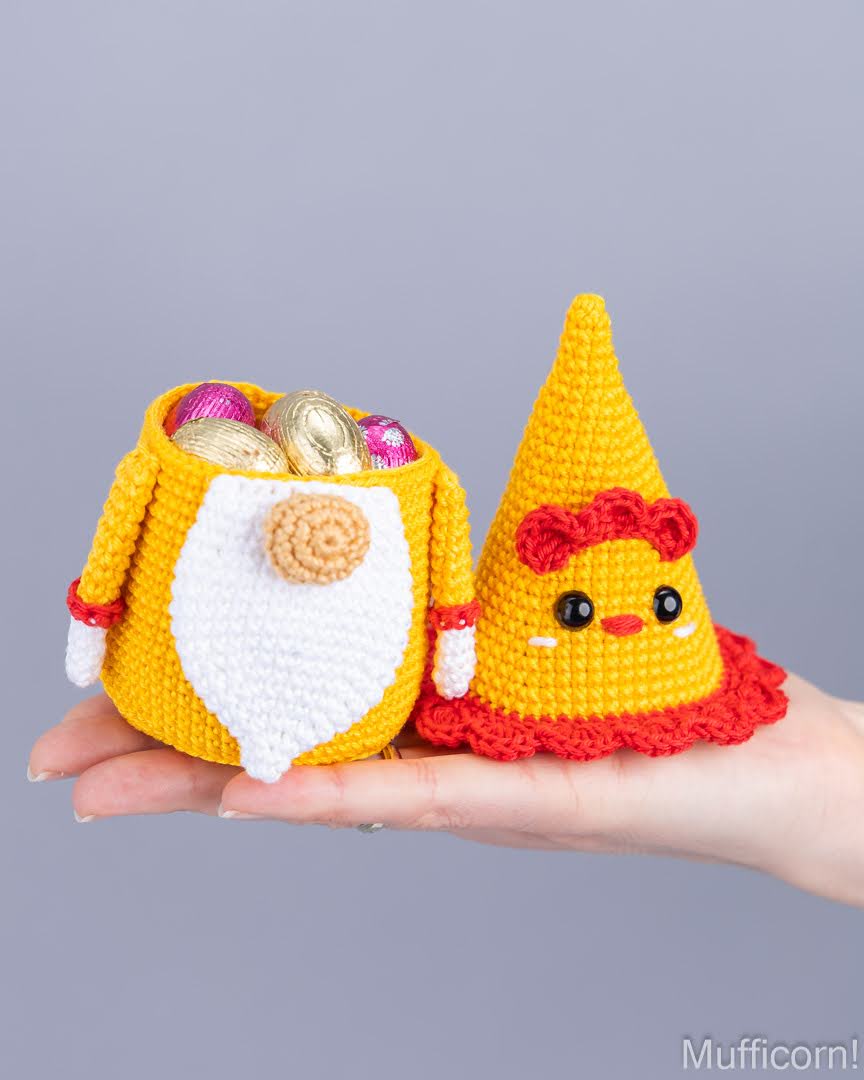 Chicken Gnome Candy Keeper