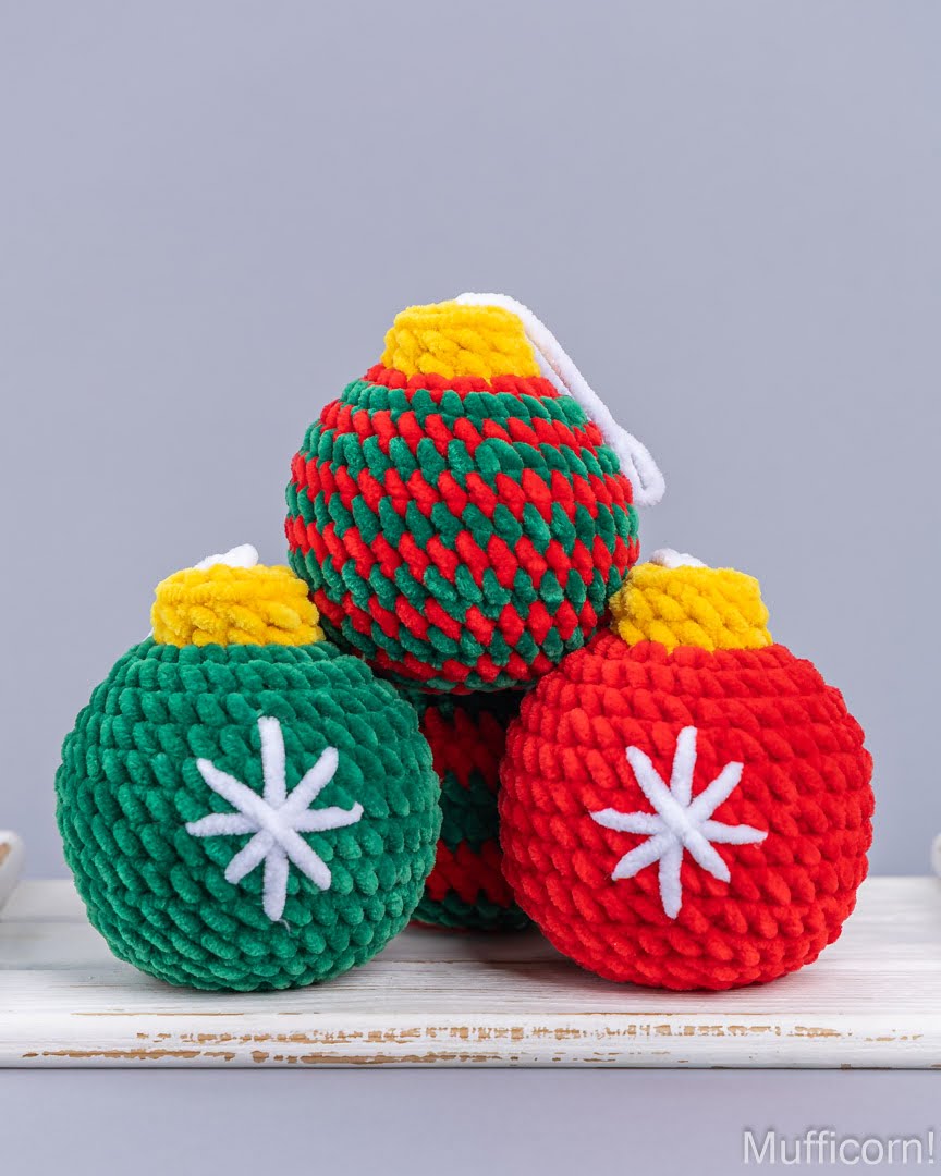 Plush Christmas Ornaments