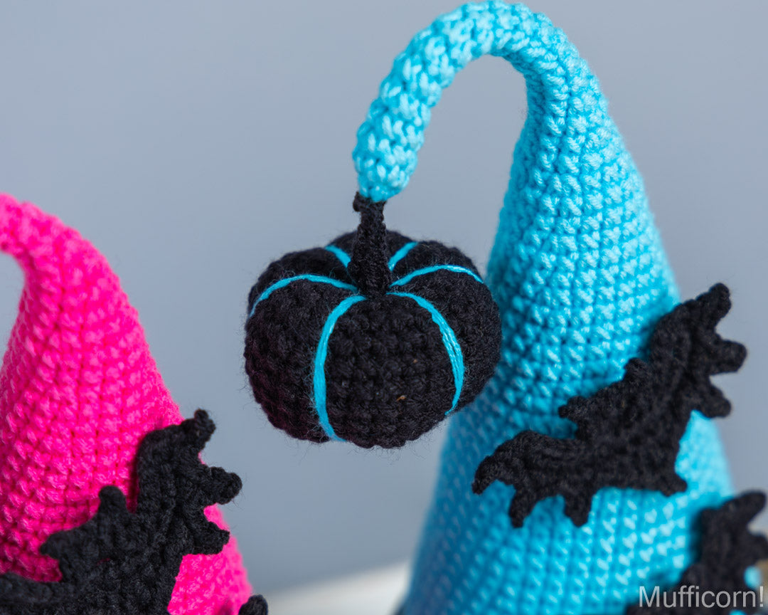 Gnome with Bat and Pumpkin