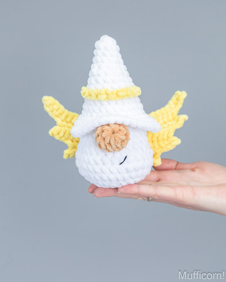 Plush Angel Gnome