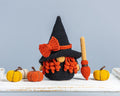Witch Gnome with a Broom