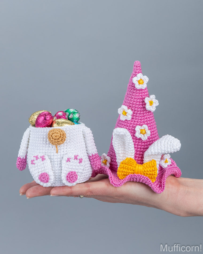 Easter bunny Gnome Candy Keeper
